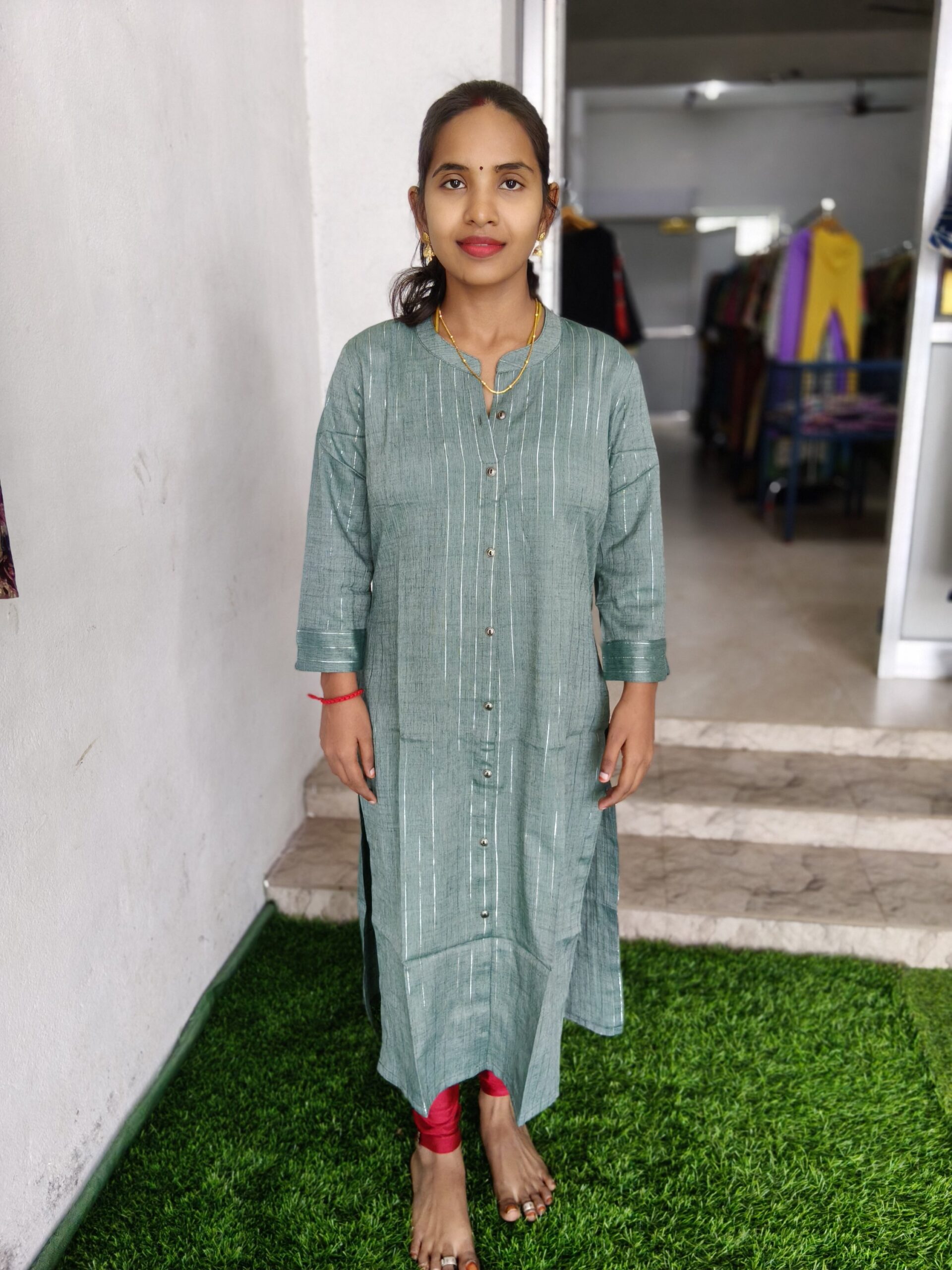 collar Neck Kurtis