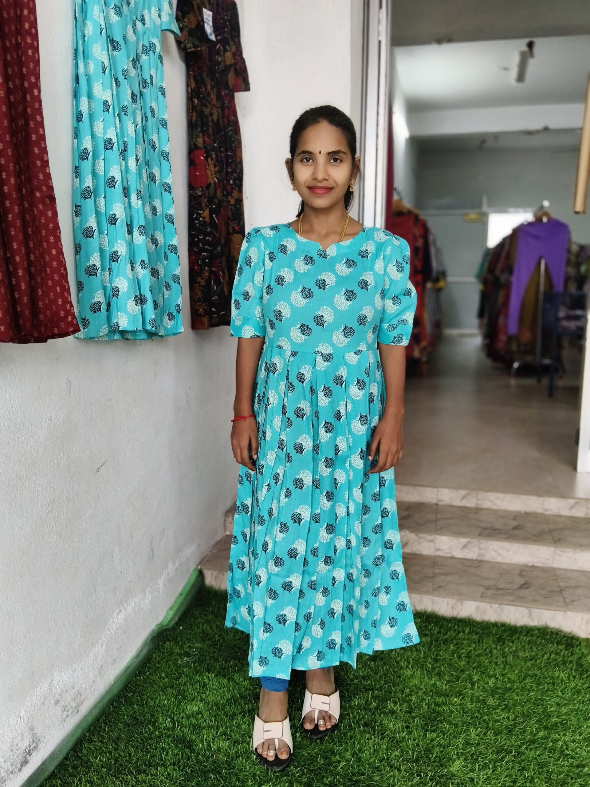 Cotton umbrella maxis
