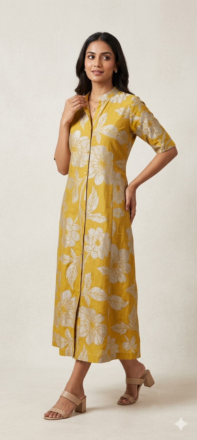 Collar Neck Kurtis